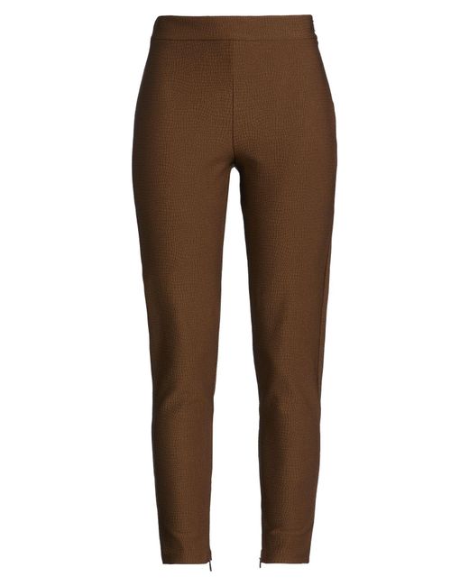 Max Mara Brown Pants Polyamide, Elastane