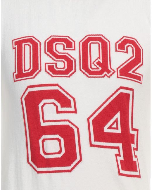 DSquared² White Jumper for men