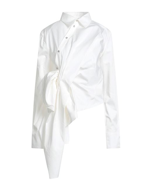 Marques'Almeida Women's White Shirt Cotton