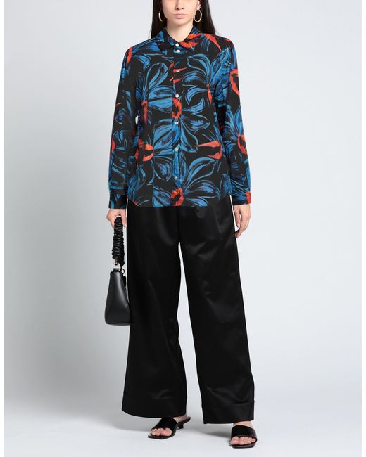 Louisa Ballou Blue Shirt