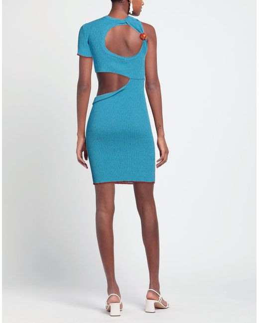 Jacquemus Blue Mini-Kleid