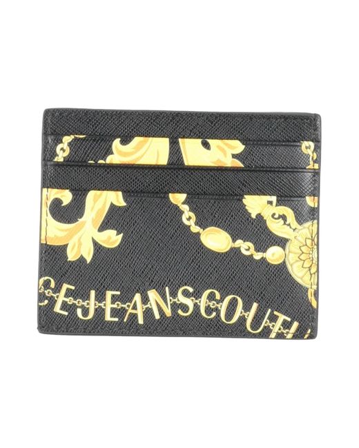 Versace Jeans Couture Black Cardholders for men