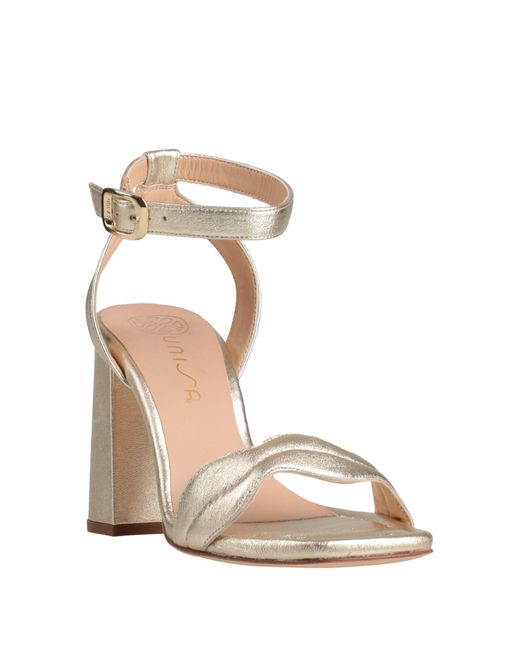 Unisa Metallic Sandals