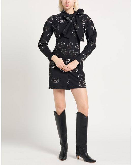 MSGM Black Mini-Kleid
