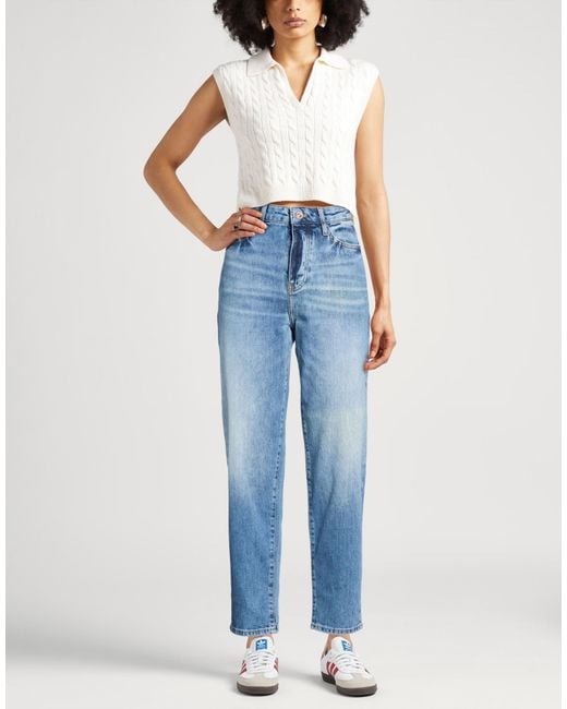 ARMANI EXCHANGE Blue Jeans Cotton, Elastane