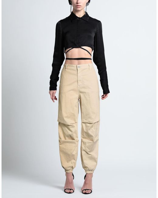 Please Natural Pants Cotton, Elastane