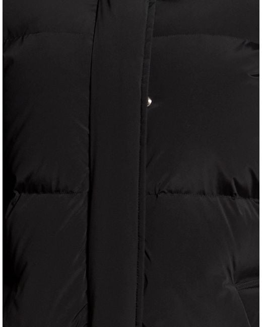 Woolrich Black Puffer Polyamide, Elastane