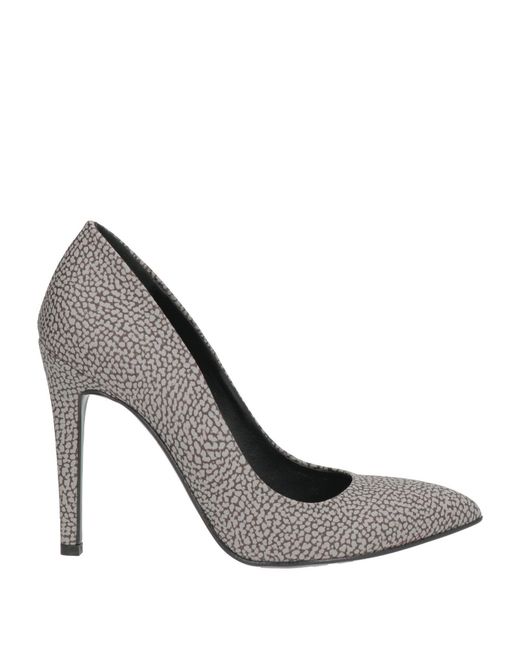 Borbonese Gray Pumps