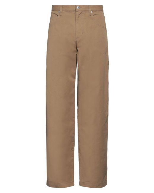 Isabel Marant Natural Khaki Pants Cotton for men