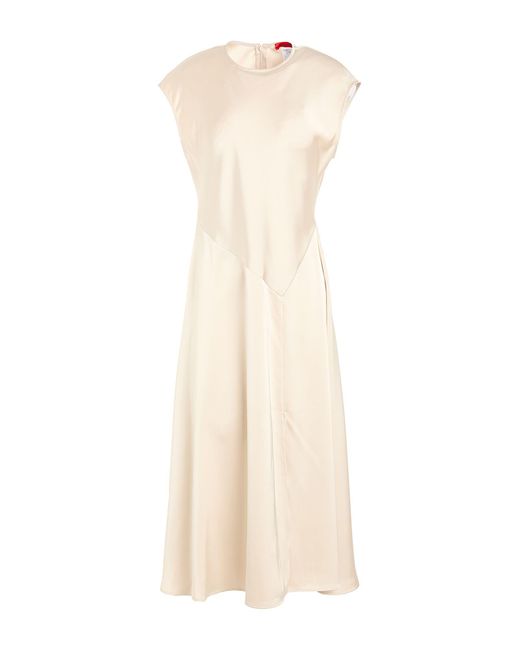 MAX&Co. White Midi-Kleid