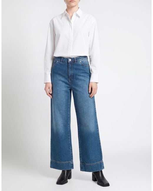 Officine Generale Blue Jeans Cotton, Organic Cotton