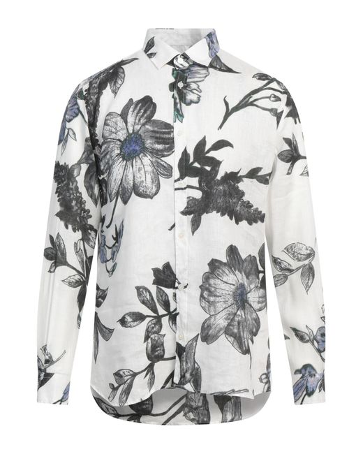 Camisa Messagerie de hombre de color Gray