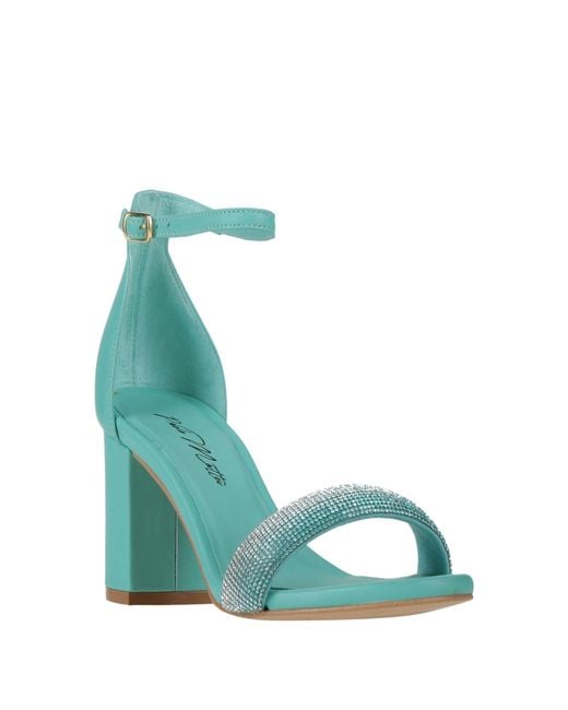PAOLO MATTEI Blue Sandals