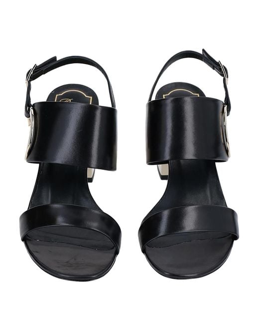 Roger Vivier Black Sandals