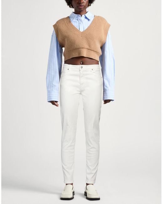 2W2M White Trouser