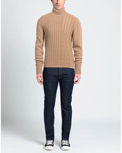 Manuel Ritz Natural Turtleneck for men