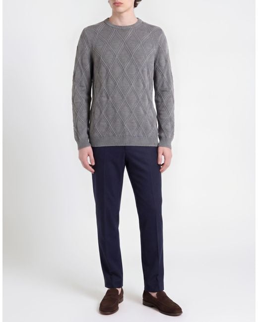 Alpha Studio Gray Jumper for men