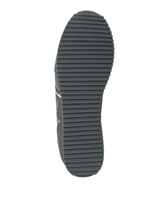 EA7 Gray Sneakers Polyamide, Polyester, Polyurethane for men