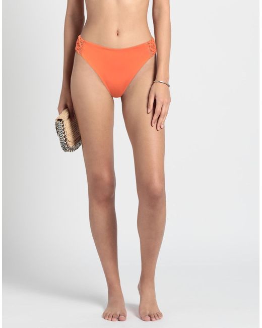 Braguita y slip de bikini Fisico de color Orange