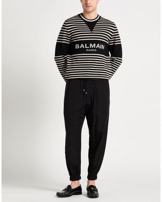 Pullover Balmain pour homme en coloris Gray