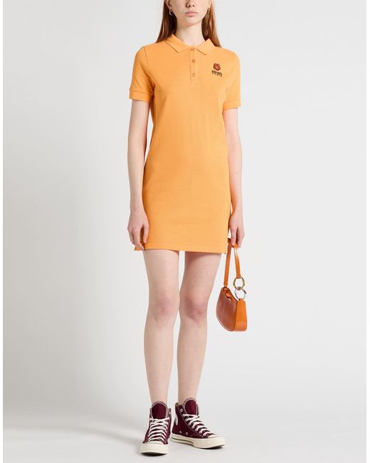 KENZO Orange Mini Dress