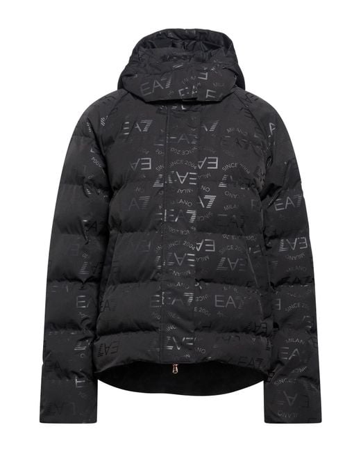 EA7 Black Puffers