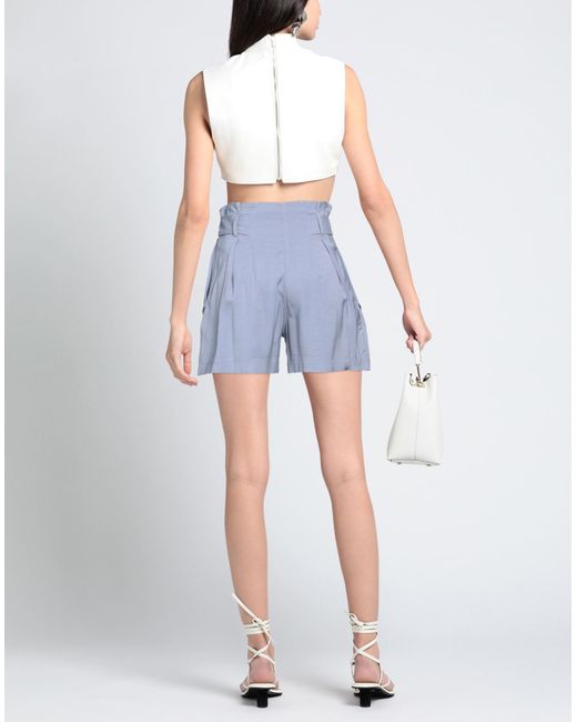 Elisabetta Franchi Blue Shorts & Bermudashorts