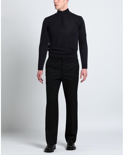 Luigi Borrelli Napoli Blue Turtleneck for men