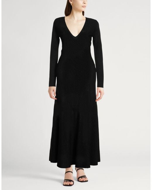 Fabiana Filippi Black Maxi Dress