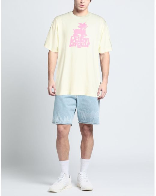 Palm Angels White T-shirt for men