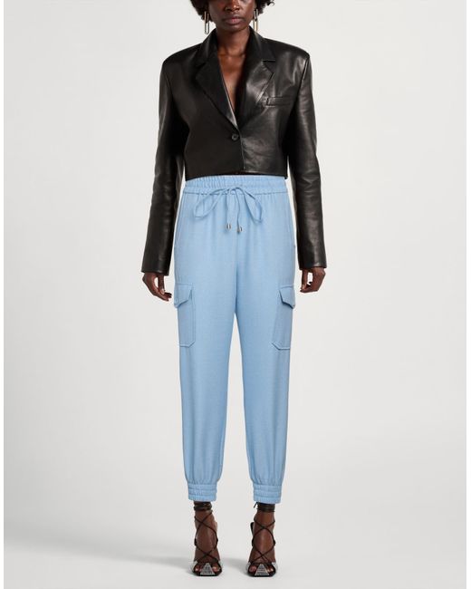 Denny Rose Blue Pants Polyester