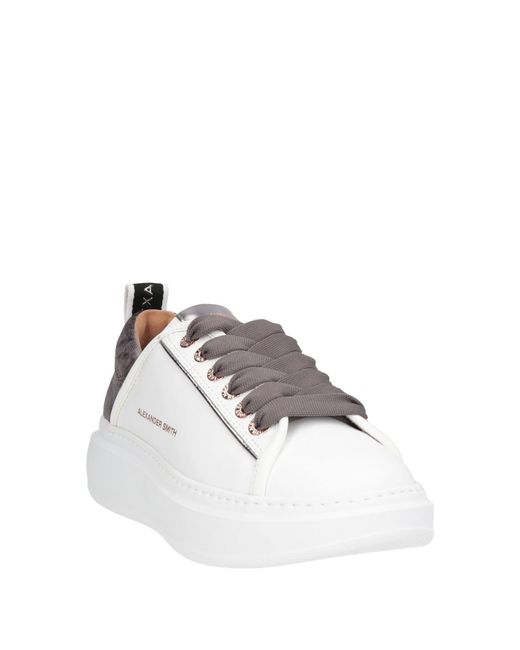 Alexander Smith Metallic Sneakers Leather