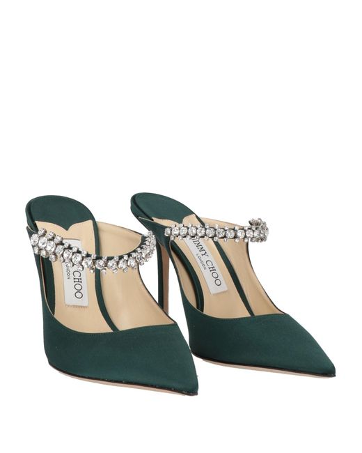 Jimmy Choo Green Mules & Clogs