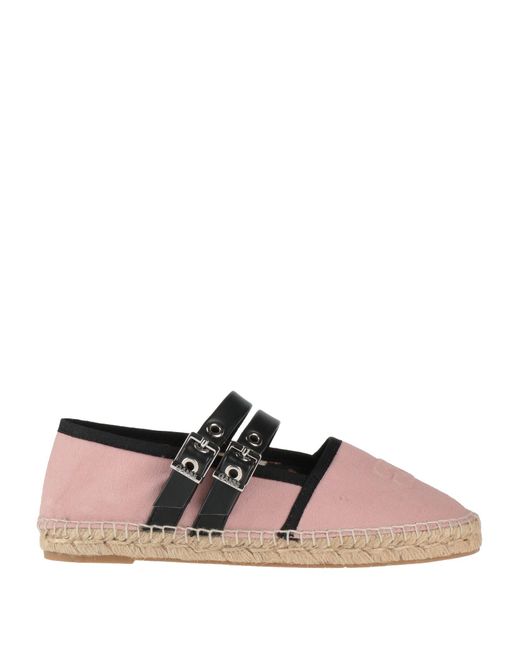 Ganni Pink Espadrilles