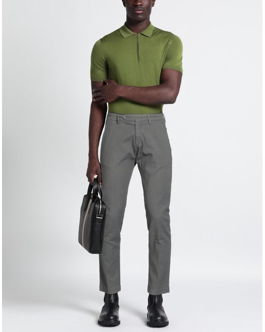 Michael Coal Gray Trouser for men