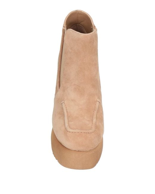 Jeannot Natural Ankle Boots
