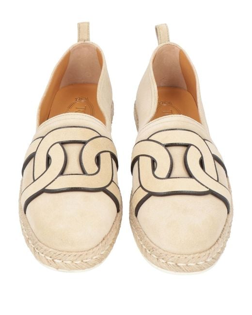 Tod's Natural Espadrilles