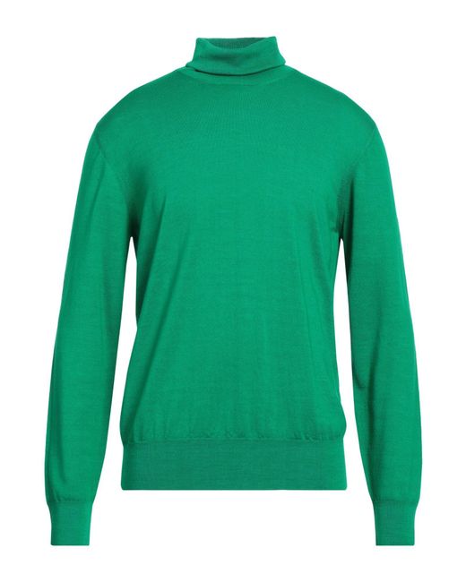 Altea Green Turtleneck for men