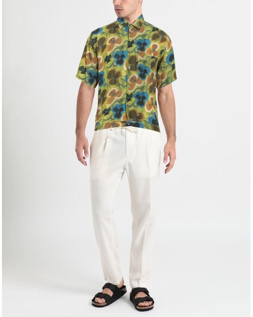Camisa Daniele Alessandrini de hombre de color Green
