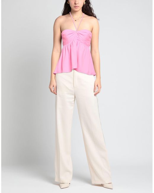 Amanda Uprichard Pink Top