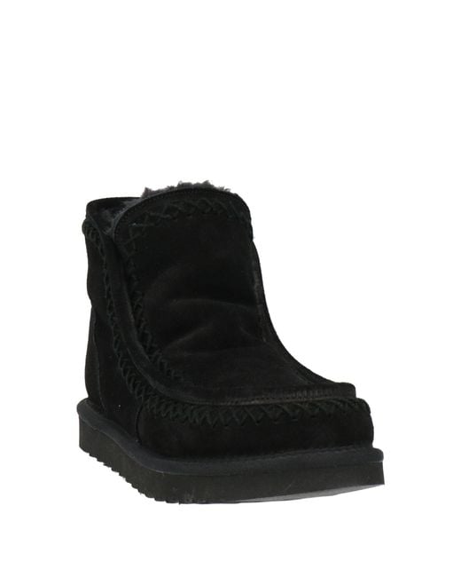 MOKI-B Black Ankle Boots