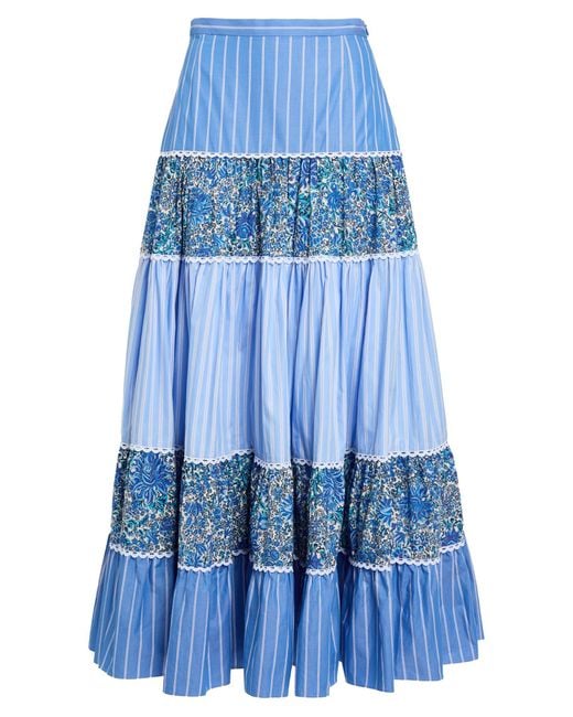 Sandro Blue Maxi-Rock
