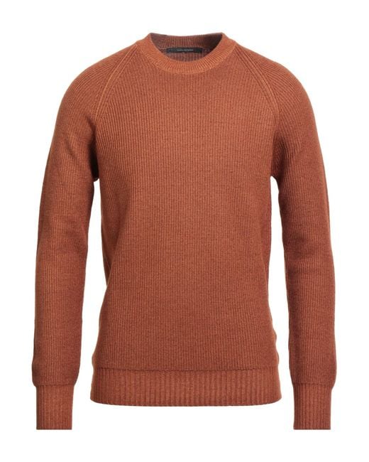 Pullover Tagliatore pour homme en coloris Brown