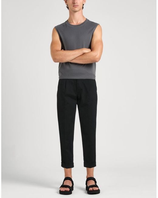 RE_HASH Black Trouser for men