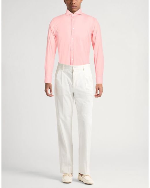 Fedeli Pink Shirts for men