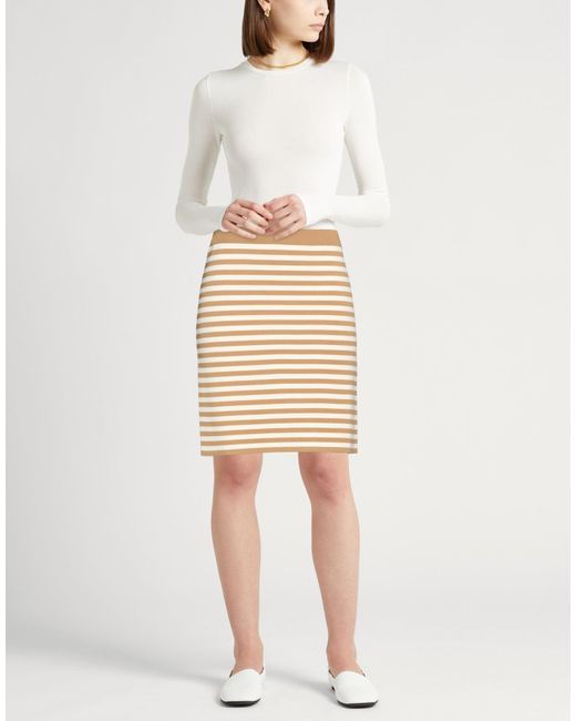 Max Mara Natural Mini Skirt