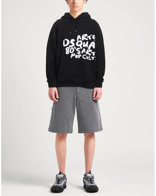DSquared² Black Sweatshirt for men