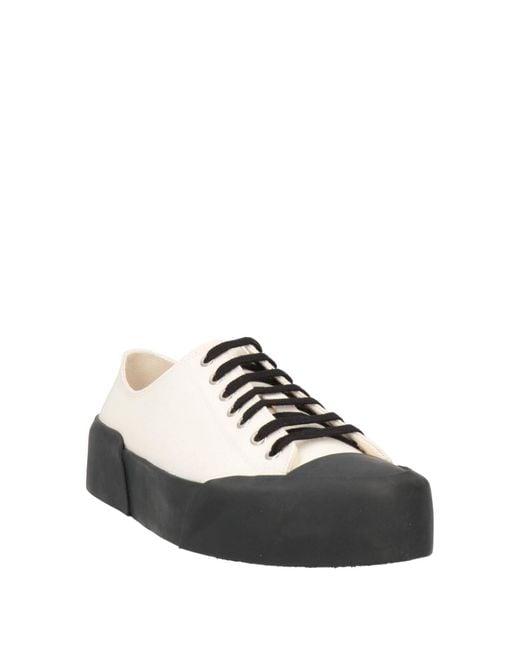 Jil Sander White Trainers for men