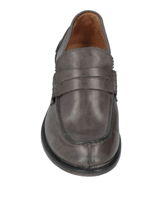 Moma Gray Loafers for men