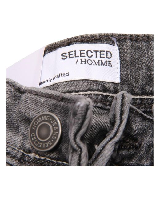SELECTED Jeanshose in Gray für Herren